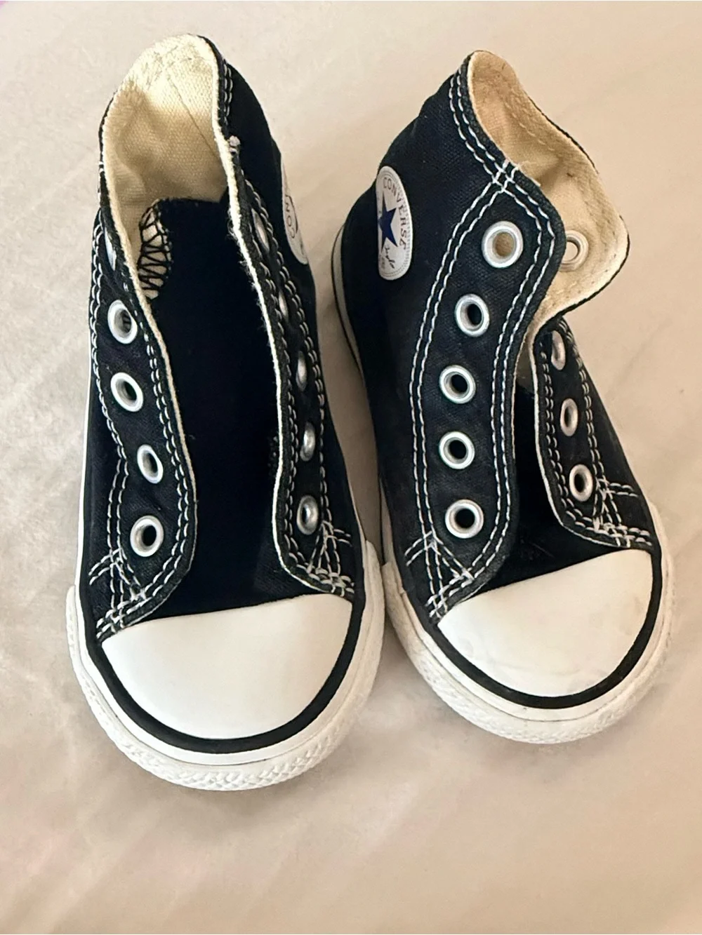 Converse Black High Top Sneakers